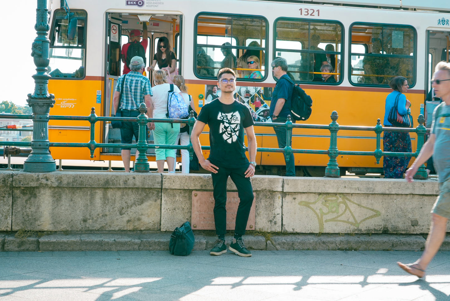 T-Shirt Design: Face in Shards