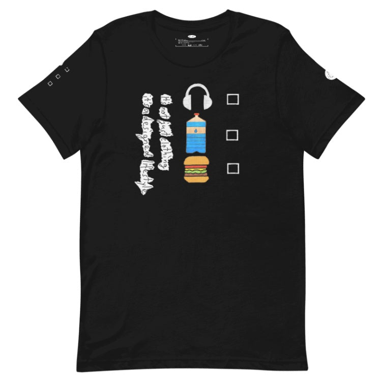 T-Shirt Design: Checklist with slogan